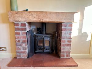 Fireplace- click for photo gallery